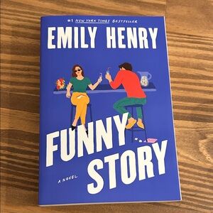 'Funny Story' Novel - Blue Cover